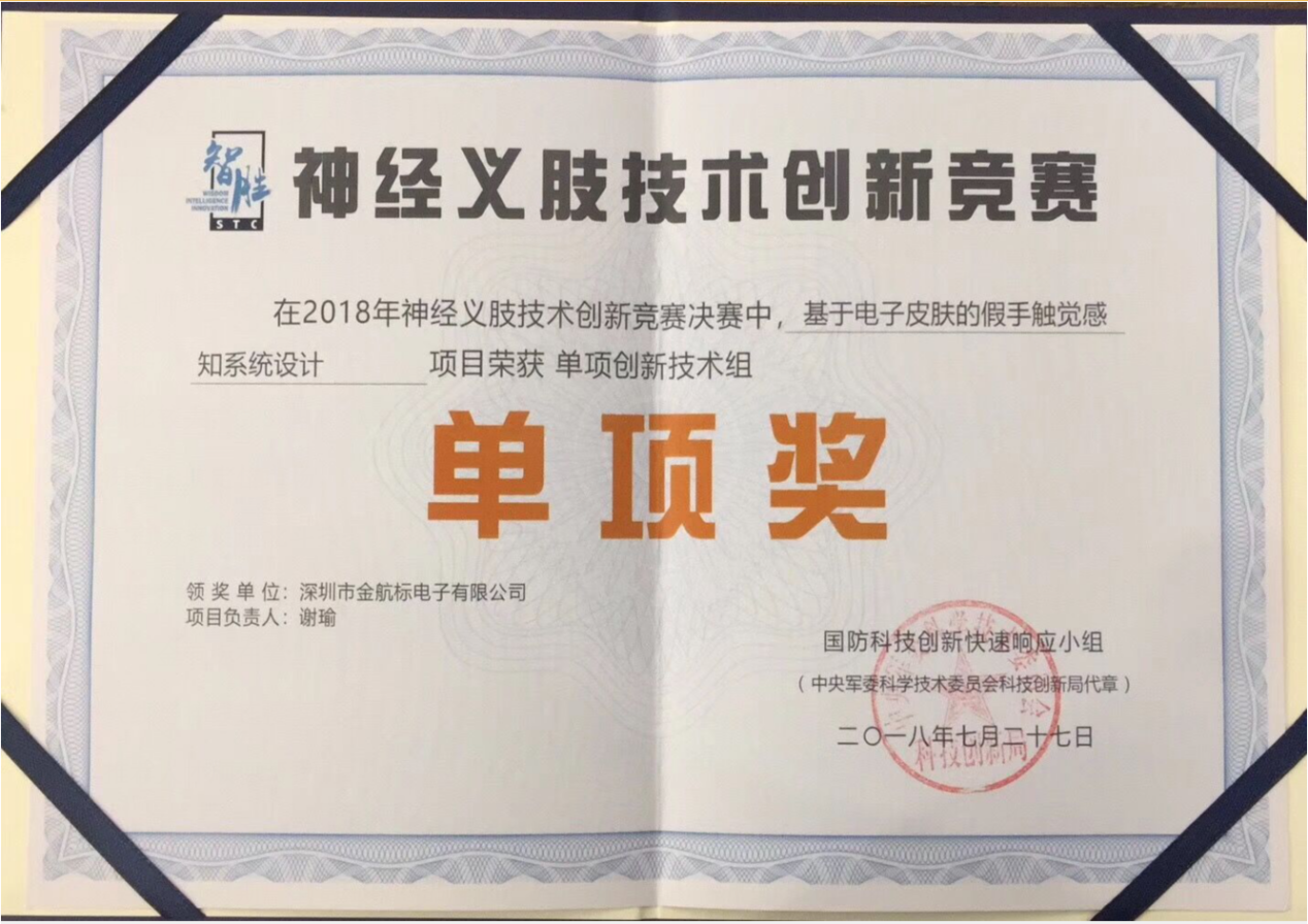  金航標(biāo)kinghelm獲得[敏感詞][敏感詞][敏感詞]科技創(chuàng)新單項獎